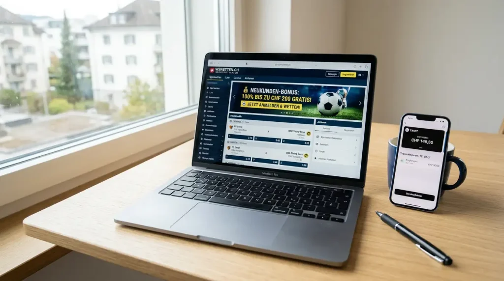 Sportwetten-Bonus mit Neteller in der Schweiz - Angebote und Einschränkungen